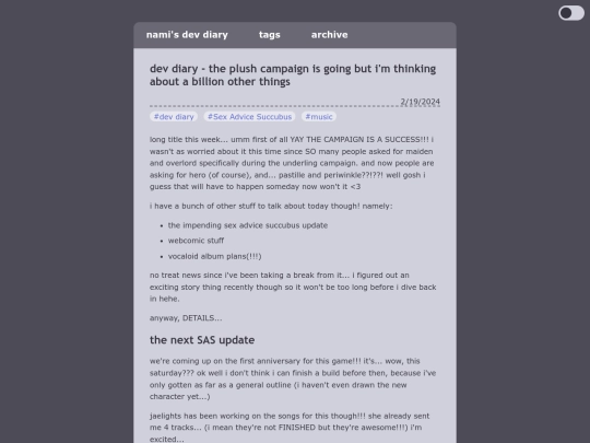 blog/posts/2024-02-19-dev-diary-the-plush-campaign-is-going screenshot
