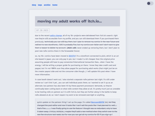 blog/posts/2025/07-28-moving-my-adult-works-off-itchio screenshot