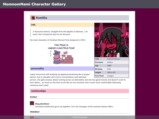 characters/kamilla screenshot