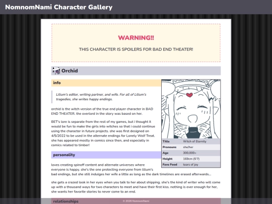 characters/orchid screenshot