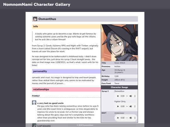 characters/osmanthus screenshot