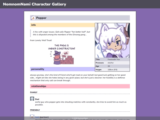 characters/pepper screenshot