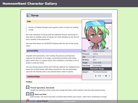 characters/syrup screenshot