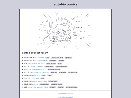 comics/autobio screenshot