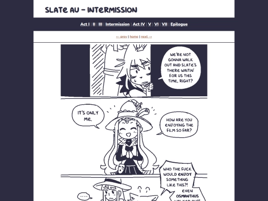 comics/slateAU/intermission screenshot