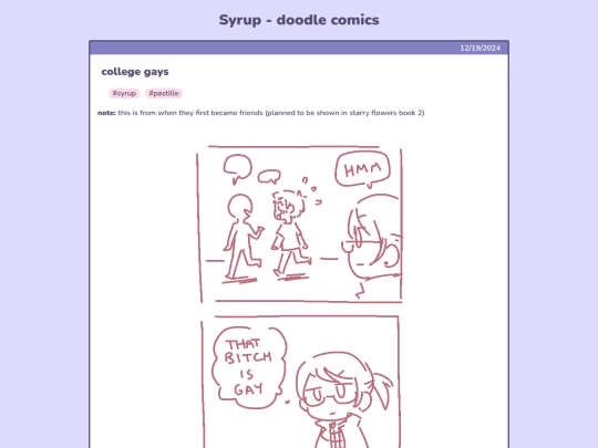 comics/syrup/college-gays screenshot