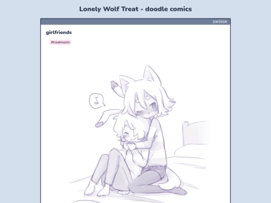comics/treat/girlfriends screenshot