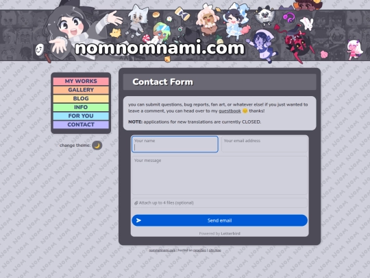 contact screenshot