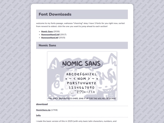 downloads/fonts screenshot