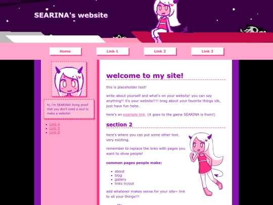 templates/searina screenshot