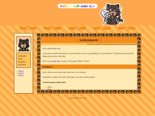 templates/toffee screenshot