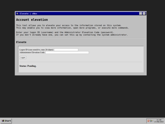 programs/elevate screenshot