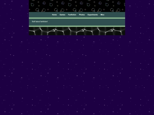 fanfiction screenshot