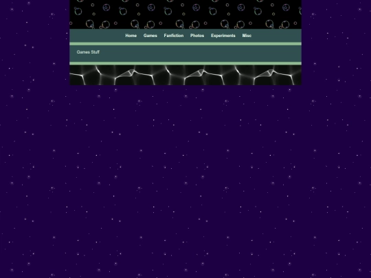 games screenshot