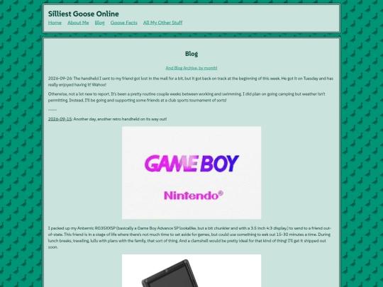 pages/blog screenshot