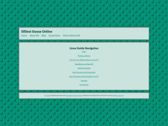 pages/resources/linux/laymanguidenav screenshot