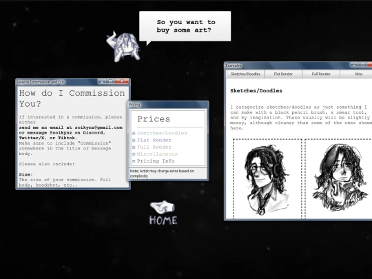 comms screenshot