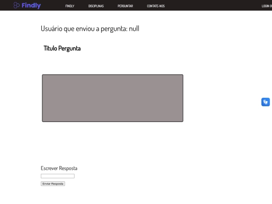 perguntaEspecifica screenshot