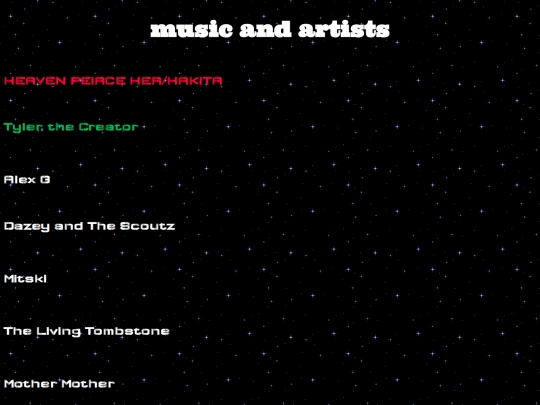 music screenshot