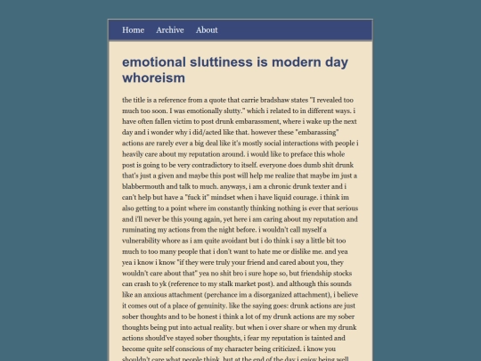 posts/emotional-sluttiness-is-modern-day-whoreism screenshot