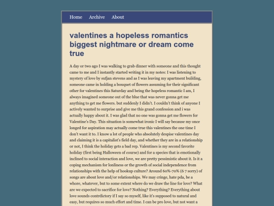 posts/valentines-a-hopeless-romantics-biggest-nightmare-or-dream-come-true screenshot
