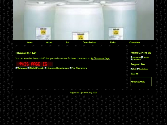 portfolio/oc screenshot