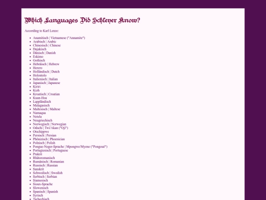 Linguary/sprachen screenshot