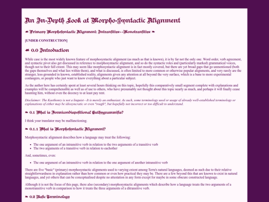 morphosyntax screenshot