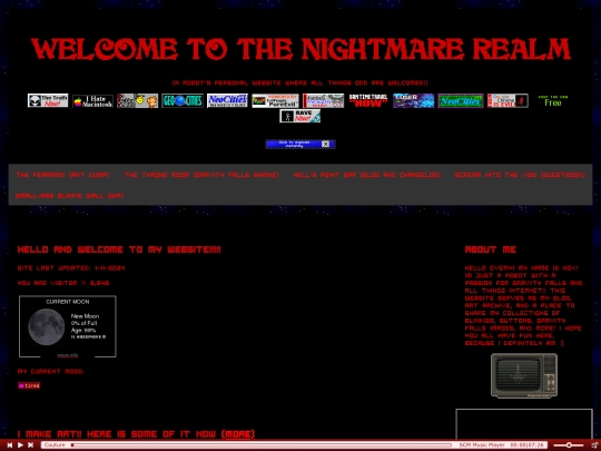 homepage screenshot