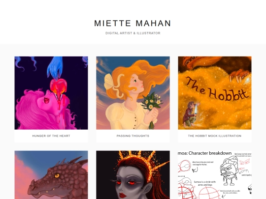 Art Portfolio screenshot