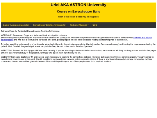 urieluniversity/eavesdropper course/eavesdroppercourse screenshot