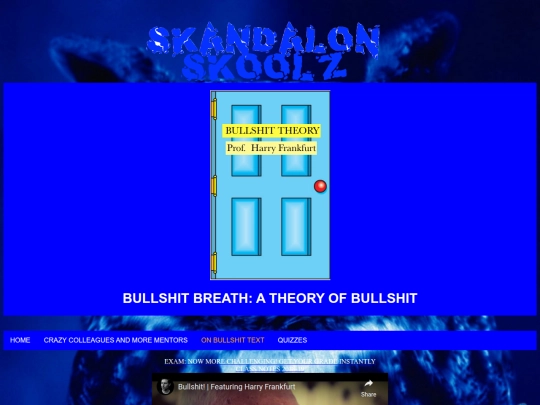 urieluniversity/frankfurtcourse/onbullshit screenshot
