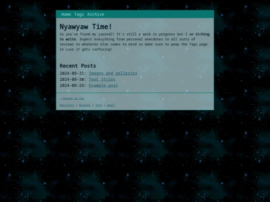 journal screenshot