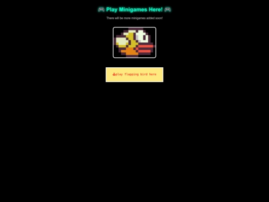 minigames screenshot
