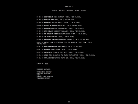 releases screenshot