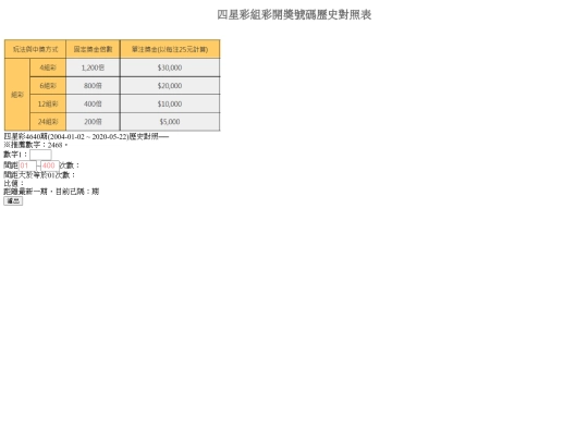 Lotto4NoOrder screenshot