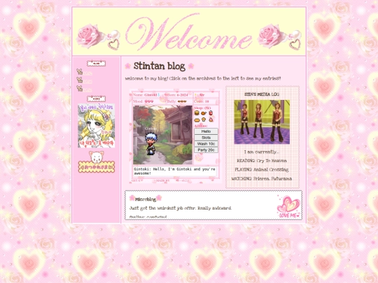blog screenshot