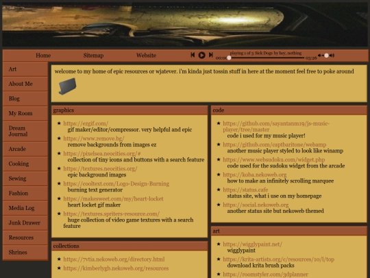 resources screenshot