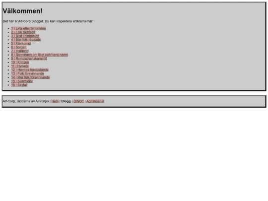 agentsFCM/blogg screenshot