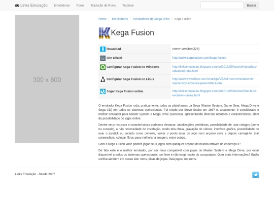emuladores/megadrive/kega screenshot