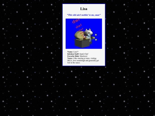 users/lisa/lisaUser screenshot