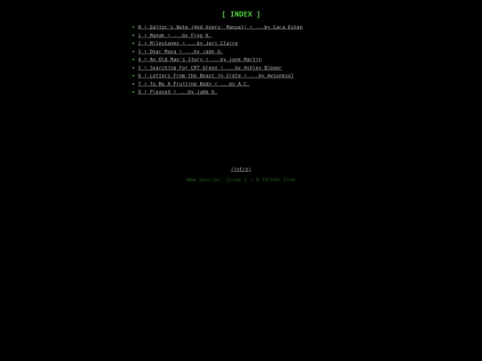 issue1/story_index screenshot