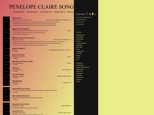 resume/resume screenshot