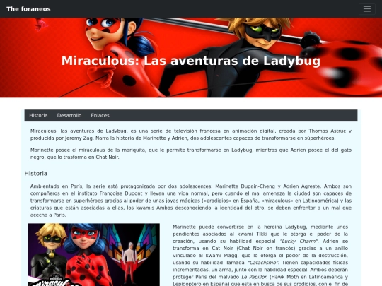 Paginas/Mapén screenshot