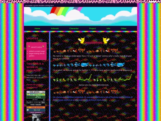 Info screenshot