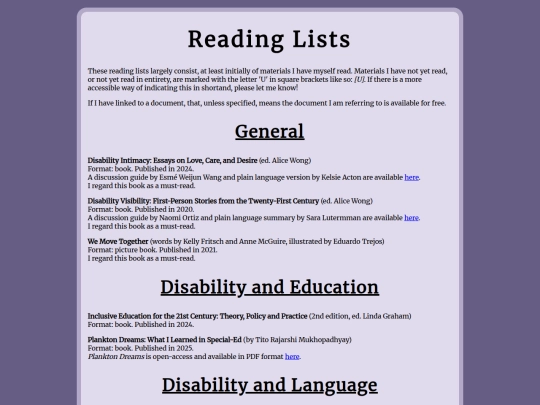 ReadingLists screenshot