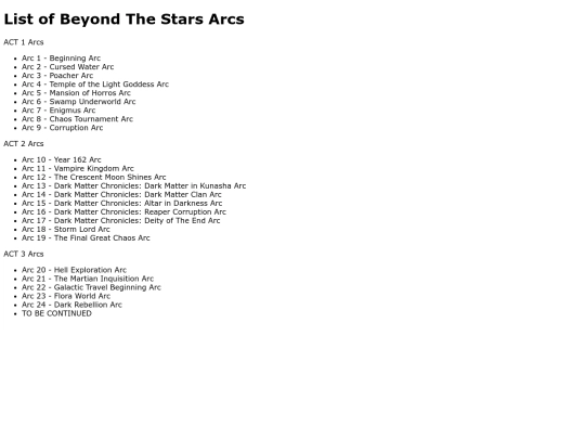 Arcs screenshot