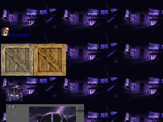 pages/resources screenshot