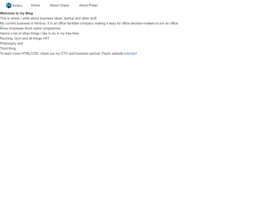 blog/page screenshot