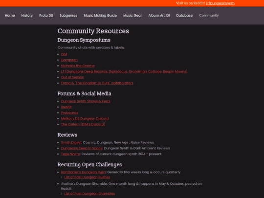 community screenshot